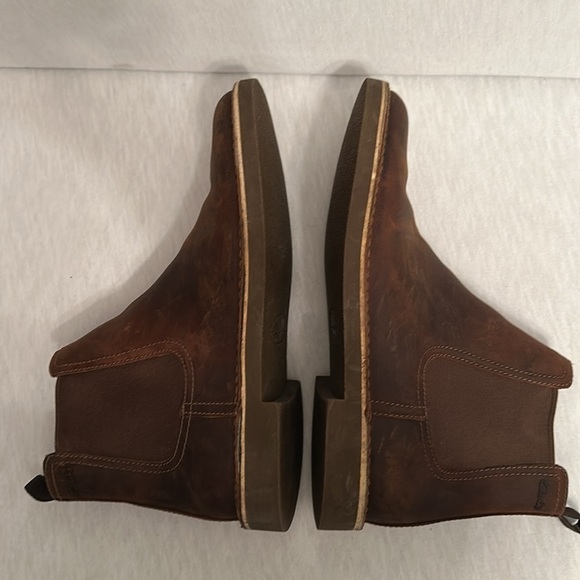 Clarks Brown Bushacre Hill Clarkdale Easy Boots Men's US Size 11.5 - Picture 6 of 12